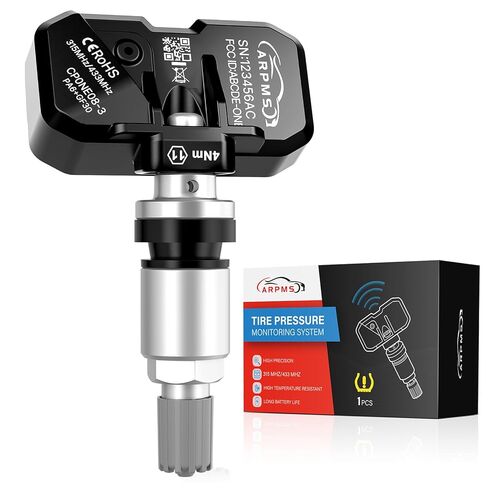 مستشعر TPMS، مستشعر مراقبة ضغط الإطارات 315 ميجا هرتز 4 عبوات متوافق مع Toyota Lexus Scion Pontiac Replace# 4260733021، 4260733011، 4260706011، 4260704010، أسود in Kuwait