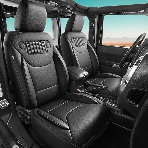 Tundra Seat Cover Customized Fit 2014-2021 CrewMax SR, SR5, Limited, Platinum,1794 Edition TRD Pro Pickup Truck 14Pcs Nappa Leather Seat Cushion Protector Full Set (Brown) in Saudi Arabia