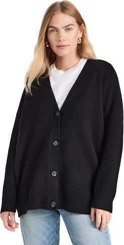 Jenni Kayne Women's Cropped Cashmere Cocoon Cardigan, Ivory, White, S in Saudi Arabia