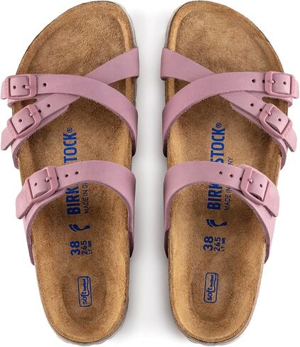 Birkenstock Franca Soft Footbed Orchid Nubuck EU 39 (US Women's 8-8.5) Regular in Saudi Arabia