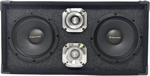 صندوق Chuchera بحجم 6.5 بوصة مزود بمكبرات صوت ومكبرات صوت خارجية مقاس 6.5 بوصة ومكبرات صوت بقدرة 800 وات - الأفضل للاستخدام في السيارات UTV وATV وCamper وDJ واستخدام الصوت الاحترافي in Kuwait