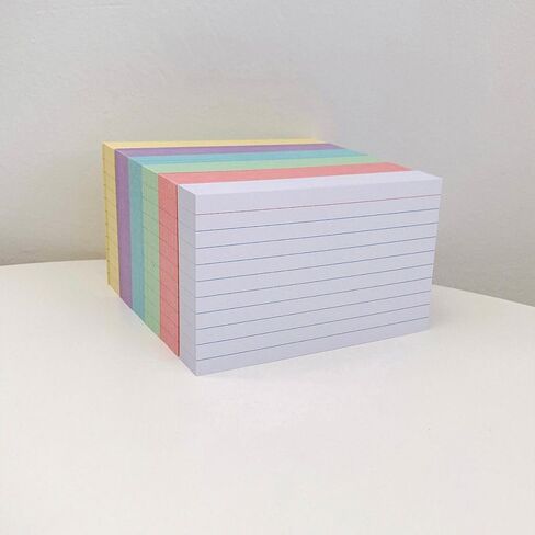 Gift Multifunctional Colorful Pocket Paper DIY Students Memo Pads Notepad Learning Flashcards Index Cards(White) in Saudi Arabia