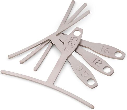 StewMac Understring Radius Gauges, Standard Width, Set of 4 - (7-1/4", 9-1/2", 12", and 16") in Kuwait