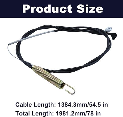 133-1998 Brake Cable For Toro 30" TimeMaster Lawn Mower Fit For 21199, 21199HD,20976, 20978, 21200, 21810, 21811 Model in Saudi Arabia