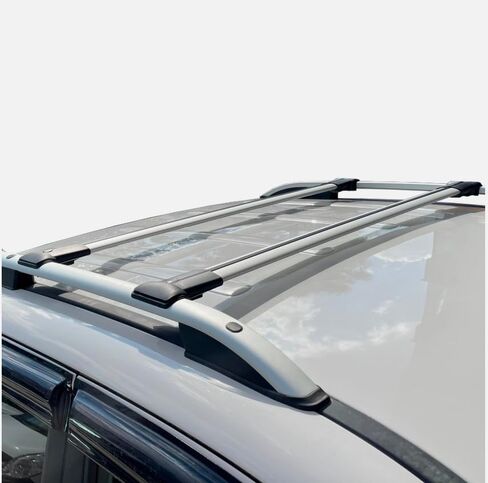 لفولفو XC90 SUV 2003-2014 أرفف لسقف السيارة عبر القضبان على السطح صندوق البضائع على السطح خيمة الدراجة كانو سلة الناقل in Saudi Arabia