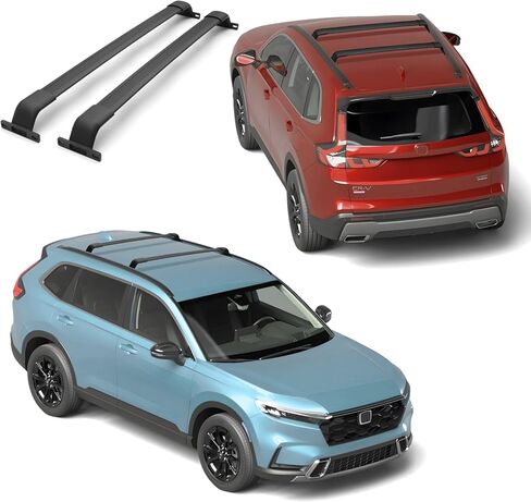 قضبان متقاطعة لرف السقف Powerty 260LBS لـ 2023-2026 Honda CR-V & CRV Sport Hybrid، قضبان متقاطعة للأمتعة من الألومنيوم لـ CRV، ملحقات قضبان السقف لحامل البضائع in Saudi Arabia