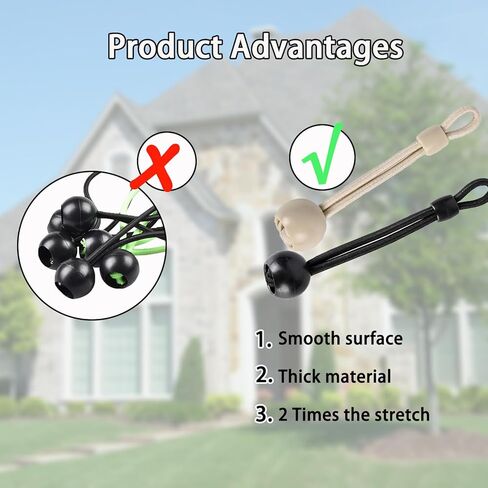 مجموعة أدوات بنجي بديلة لجزء الظل الدوار من Coolaroo وربطات عنق للغطاء النهائي لظلال الشمس الخارجية من Coolaroo جزء بديل لظلال الشمس الخارجية من Coolaroo in Kuwait