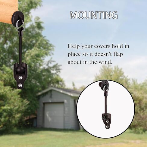 مجموعة أدوات بنجي بديلة لجزء الظل الدوار من Coolaroo وربطات عنق للغطاء النهائي لظلال الشمس الخارجية من Coolaroo جزء بديل لظلال الشمس الخارجية من Coolaroo in Kuwait