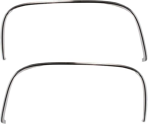 Rear Fender Molding Trims Chrome Fit For 1988-1999 Chevy C/K1500 1988-2000 C2500 15546459, GM1790106, 15546460, GM1791105 Rear Left and Right in Saudi Arabia
