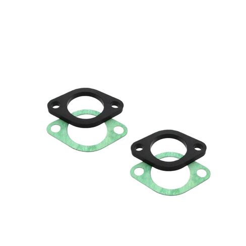 28mm Intake Manifold Spacer Insulator Gasket Universal Fit for Pit Dirt Bike Moped Scooter Aftermarket Replacement(2 Sets) in Saudi Arabia
