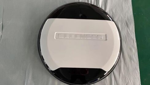 Plastic Fuji White Spare Tire Cover Portecor Fits for Defender 90 110 130 2020 2021 2022 2023 2024 2025 in Saudi Arabia