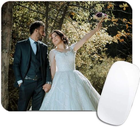 LYLBFOF Personalized Custom Mouse Pad from Your Photo / Logo / Art Design and Make Your Own Customized Mousepad,Personalized Gaming,Office Home Mousepad Gift in Saudi Arabia