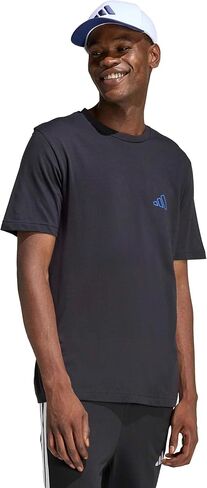 adidas Mens Triple Stripe Vibe Graphic T-Shirt in Saudi Arabia