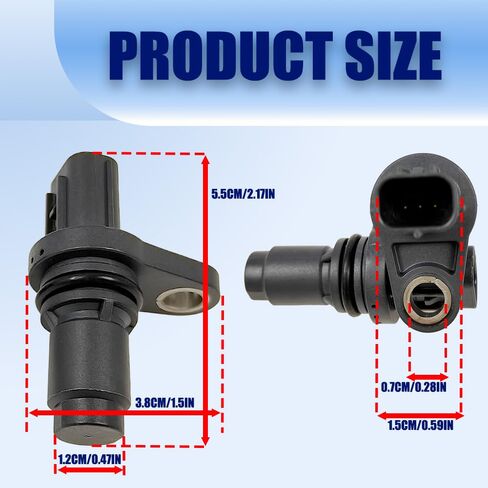 2 قطعة استبدال مستشعر موضع عمود الحدبات لكزس CT200h ES300h GS350 GS460 GX460 LS600h RX450h لـ Scion iQ tC xD لتويوتا 4Runner Corolla Land Cruiser Rav4 Prius Tacoma استبدال 90919-05060 in Kuwait