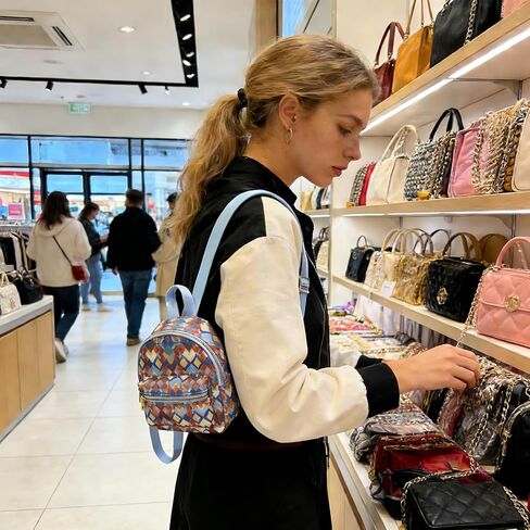 Mini Women's Backpacks, Corduroy Stylish Women Backpack for Dating, Traveling, Camping, Working, Shopping, Backpacks for Women(Black) in Saudi Arabia
