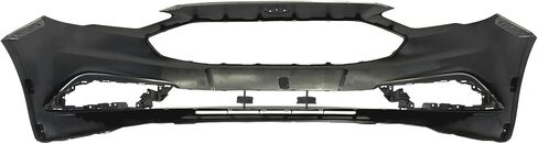FitParts Compatible With Front Bumper Cover 2017-2018 Ford Fusion S SE Titanium Hybrid Energi Sedan 17-18. New, Primed and Ready for Paint. W/o Tow Hook Hole. HS7Z17D957APTM FO1000718 in Saudi Arabia