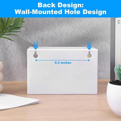 2 Pcs Mini Plastic Drawer Organizer with 9 Clear Drawers, White Small Desktop Storage Compartments for Office, School, Home, Craft Supplies & Jewelry in Saudi Arabia
