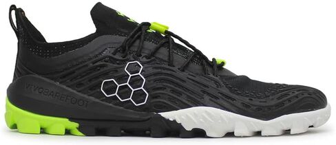 Vivobarefoot Mens Hydra ESC Textile Synthetic Obsidian Safety Yellow in Saudi Arabia