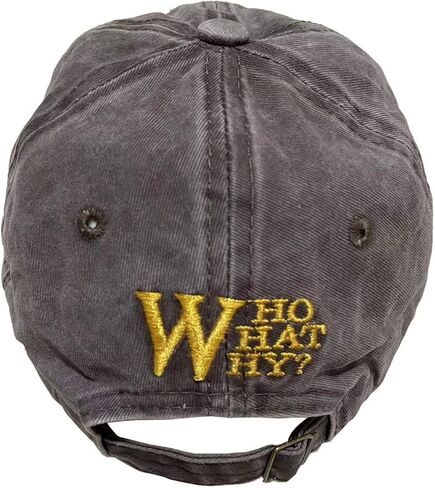Letter W Baseball Cap Unisex Outdoor Vintage Washed Denim Dad Hat Hockey Snapback Hats for Men Women in Saudi Arabia
