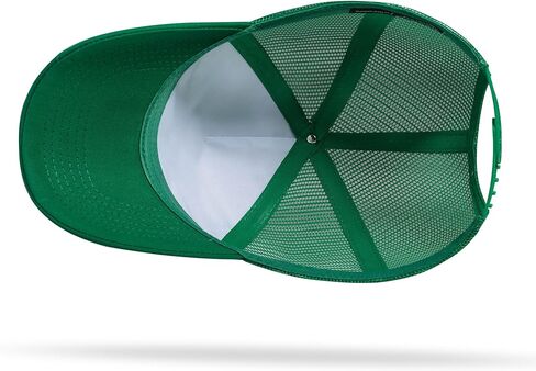 قبعة سائق الشاحنة لعيد القديس باتريك، قبعة بيسبول خضراء أيرلندية للرجال والنساء، قبعات شبكية بغطاء خلفي، ملحقات شامروك in Kuwait