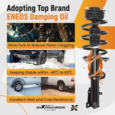 maXpeedingrods 171128L 171128R Front Strut for Dodge Grand Caravan SE SXT 2008-2020 Chrysler Town & Country LX LIMITED 2008-2016, Pair Shock Absorber Strut w/Coil Spring Assembly in Saudi Arabia