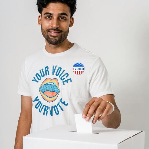 1000 قطعة من ملصقات التصويت لعام 2024، ملصقات لاصقة ذاتية اللصق باللون الأبيض والأحمر والأزرق لعام 2024، وطنية لحملات التصويت الانتخابية، لوازم التصويت التي قمت بالتصويت بها (لفتان، لقد قمت بالتصويت) in Kuwait