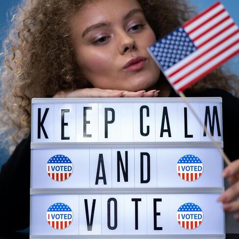 1000 قطعة من ملصقات التصويت لعام 2024، ملصقات لاصقة ذاتية اللصق باللون الأبيض والأحمر والأزرق لعام 2024، وطنية لحملات التصويت الانتخابية، لوازم التصويت التي قمت بالتصويت بها (لفتان، لقد قمت بالتصويت) in Kuwait