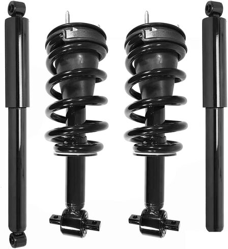 COMPLETESTRUTS - Front Complete Strut Assemblies with Coil Springs and Rear Shock Absorbers Replacement for 2007-2018 Chevrolet Tahoe - Set of 4 in Saudi Arabia