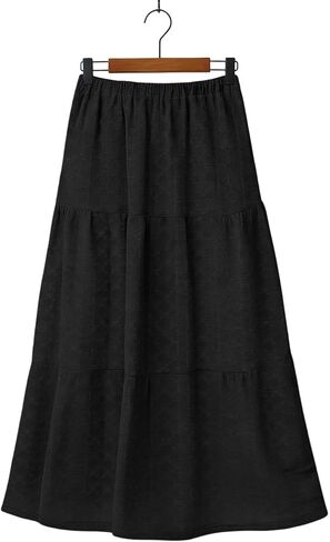 Summer Skirts for Women 2026 Maxi Beach Vacation Spring Holiday Clothes Womens Fashion Casual Boho Long Flowy Skirt in Saudi Arabia