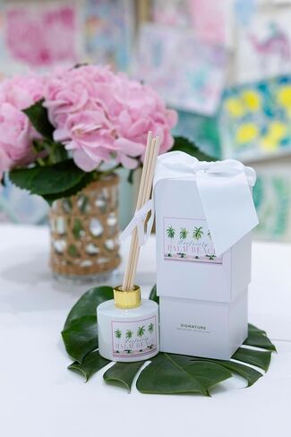 Signature Diffuser - Ocean Mist & Citrus Scent, 4.25 Oz Natural Reed Diffuser for Home Fragrance, Long-Lasting Aroma, Coastal Decor, Made in USA in Saudi Arabia