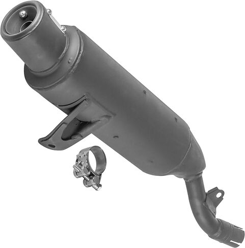 Caltric Exhaust Muffler Compatible with Honda Trx250X Trx 250X Fourtrax 250 2X4 1987-1992 in Saudi Arabia