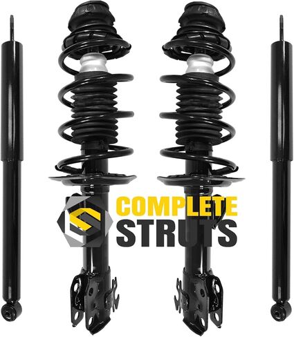 COMPLETESTRUTS - Front Complete Strut Assemblies with Coil Springs and Rear Shock Absorbers Replacement for 2006-2015 Toyota Yaris - Set of 4 in Saudi Arabia