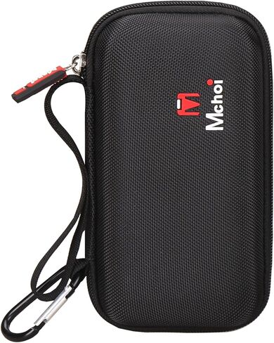 Mchoi Hard Storage Case Fits for Nelko PM220S Label Maker PM220 Portable Handheld Label Printer, Storage Holder for USB Cable and Batteries Accessories, Case Only in Saudi Arabia