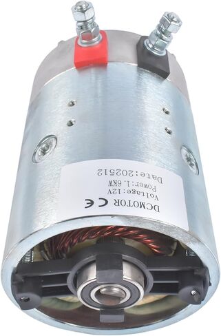 GELUOXI 12V Pump Motor 2 Post Double Bearing Replacement for Snow Plow HYD01563 HYD1563 HYD09328 in Saudi Arabia