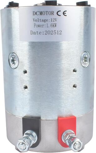 GELUOXI 12V Pump Motor 2 Post Double Bearing Replacement for Snow Plow HYD01563 HYD1563 HYD09328 in Saudi Arabia