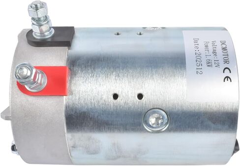 GELUOXI 12V Pump Motor 2 Post Double Bearing Replacement for Snow Plow HYD01563 HYD1563 HYD09328 in Saudi Arabia