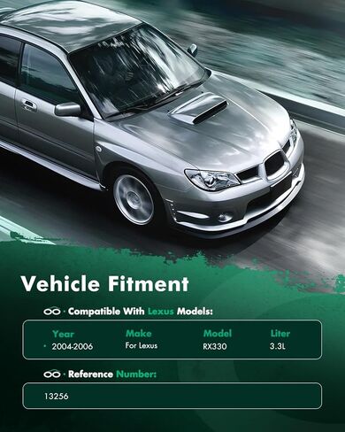 مشعاع تبريد المحرك SCITOO متوافق مع 2004 2006 لـ LX لـ RX330 3.3L استبدال #13256 in Saudi Arabia