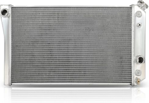 SCITOO Engine Cooling Radiator Compatible with 1984-1990 for Chevrolet for Corvette 5.7L 1982 1983 1984 1985 for Chevrolet for S10 1.9L 1983 1984 for Chevrolet for S10 2.0L Replace#3052025, 3052026 in Saudi Arabia