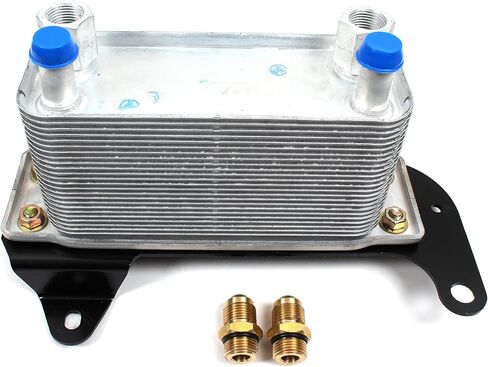 CNS Torque Converter Transmission Oil Cooler with Bracket Compatible with 03-09 DODGE RAM 2500/3500 5.9L 359CI L6 DIESEL OHV TURBO in Saudi Arabia