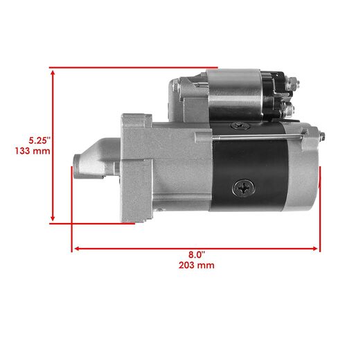 Caltric Starter Motor Compatible with John Deere Gator XUV 550 16HP 570cc Utility Vehicle / MIA12023 in Saudi Arabia