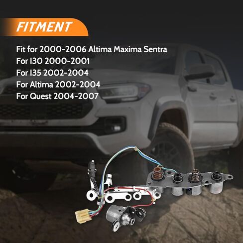 Transmission Shift Control Solenoid RE4F04B 31940-85X0B 31940-85X01 Fit for 2000-2006 Altima Maxima Sentra (Refurbished Parts) in Saudi Arabia