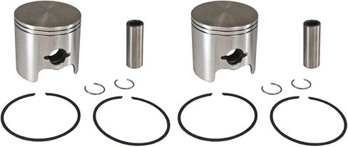 SPI, 09-816N, 2 Standard Bore Piston Kits for Yamaha V-Max 540 fits 1983-1987 VMX540 73mm in Saudi Arabia
