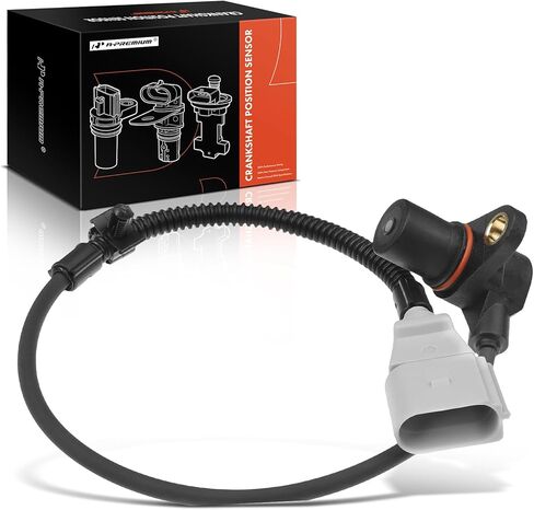A-Premium Engine Crankshaft Position Sensor Compatible with Audi Q7 2007-2010 & Volkswagen Touareg 2007-2010, EuroVan 2001-2003, R32 2004, 2.8L 3.2L 3.6L, Replace# 022957147A in Saudi Arabia