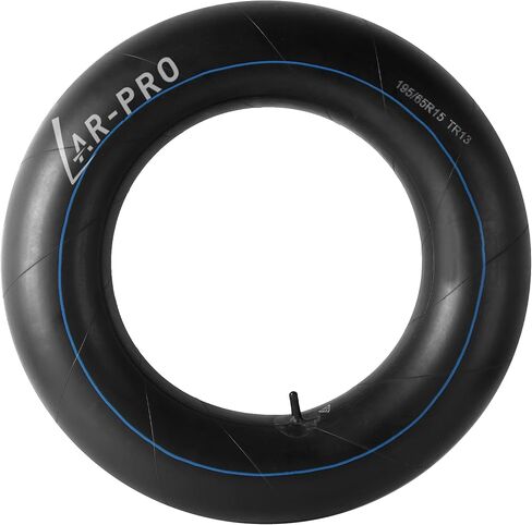 AR-PRO (عبوة من قطعتين) 195/65 R15 أنابيب داخلية شديدة التحمل عالمية 205/65 R15، 195/65-15 مع سيقان صمام مستقيمة TR13 تناسب المزيد من إطارات R15 - مصنوعة من مطاط البوتيل المتين in Saudi Arabia