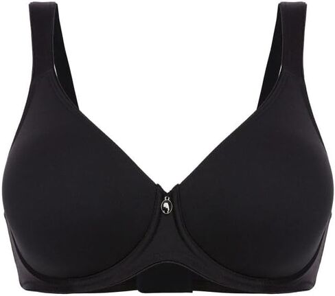 Conturelle Women's Pure Balance Molded Spacer Underwire Bra, 206201, Black, 38D in Saudi Arabia