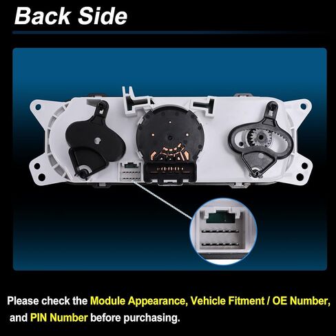 لوحة وحدة تبديل سخان التحكم في المناخ لسيارة جيب رانجلر 3.8L 2007 2008 2009 2010 HVAC وحدة درجة حرارة المناخ رقم 55111841AE/55111841AB/55111841AC in Kuwait