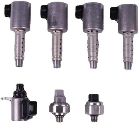 طقم الملف اللولبي CVT 7 قطع RE0F10D JF016E JF017E متوافق مع مورانو ماكسيما سينترا باثفايندر جوك in Saudi Arabia