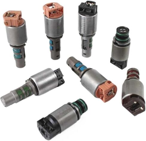 8-Piece Transmission Solenoid Kit Compatible with Part Numbers 46313-3B030 46313-3B000 46313-3B073 46313-3B075 46313-3B065 for A6GF1 Platform in Saudi Arabia