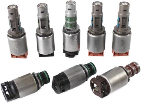 8-Piece Transmission Solenoid Kit Compatible with Part Numbers 46313-3B030 46313-3B000 46313-3B073 46313-3B075 46313-3B065 for A6GF1 Platform in Saudi Arabia
