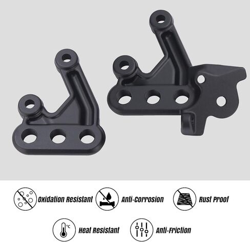 2pcs Foot Peg Bracket for Surron - CNC Billet Aluminum Alloy, Footrest Support Brace for Surron Light Bee X/S, Sgway S160 S260 in Saudi Arabia